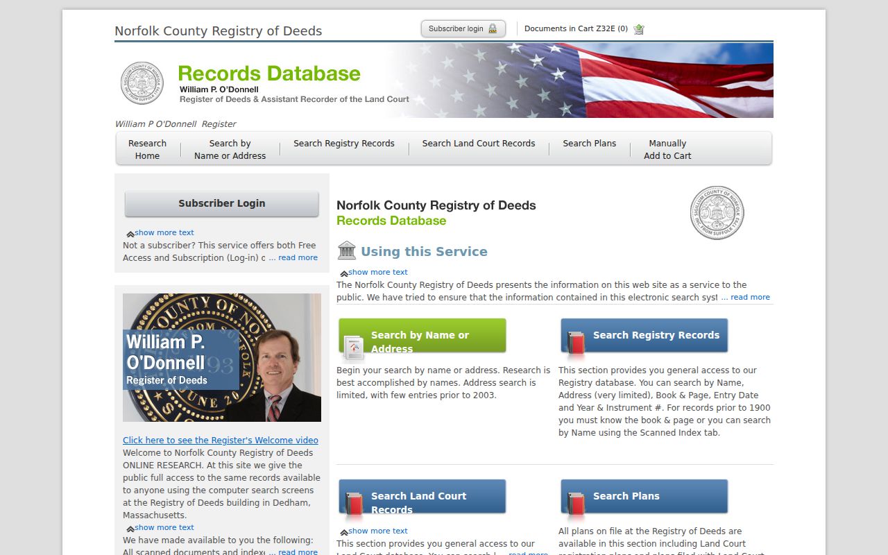 Walpole previous residents research through the Norfolk deed index
